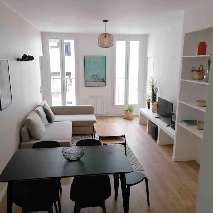 Magnifique Appartement T4, Plage Des Catalans 마르세유 외부 사진