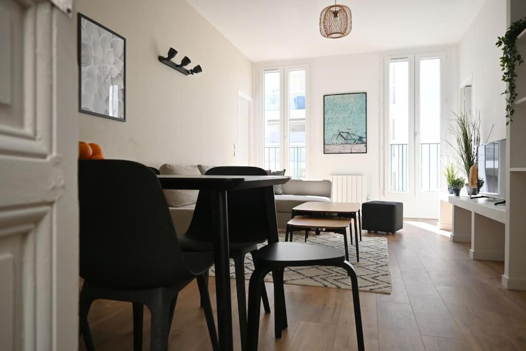 Magnifique Appartement T4, Plage Des Catalans 마르세유 외부 사진