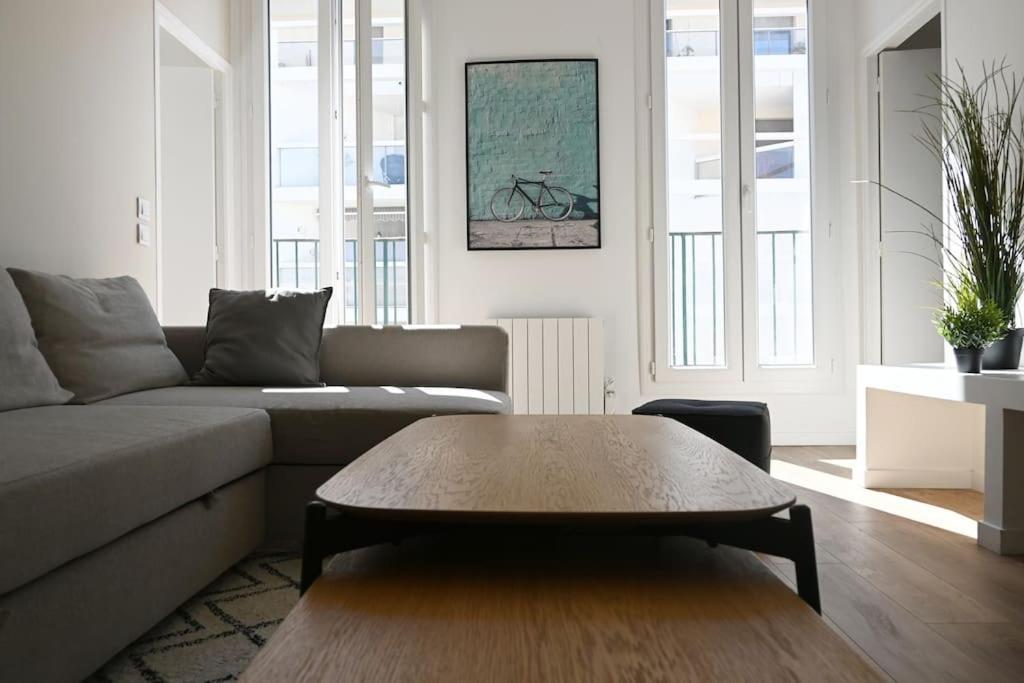 Magnifique Appartement T4, Plage Des Catalans 마르세유 외부 사진